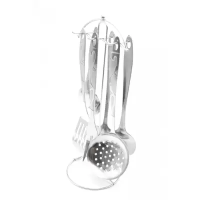 Set 7 ustensile din inox pentru bucatarie a00919